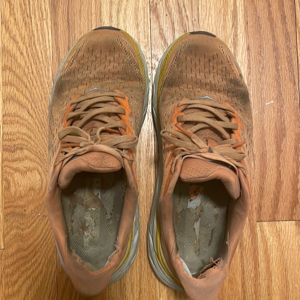Pretty well worn sneakers